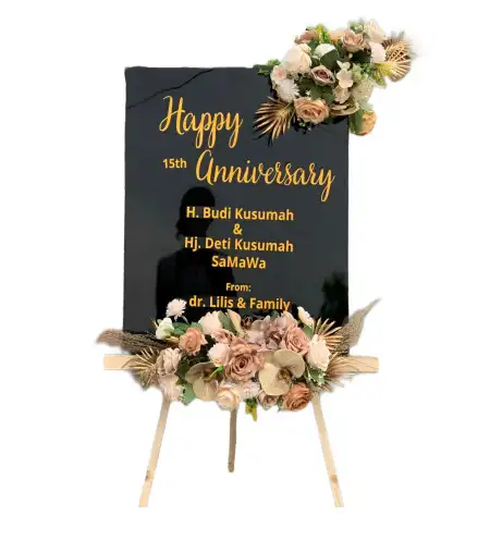 Papan Bunga Akrilik Setrojenar