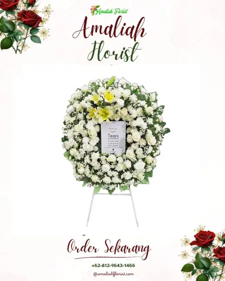 Krans Bunga Duka Setrojenar